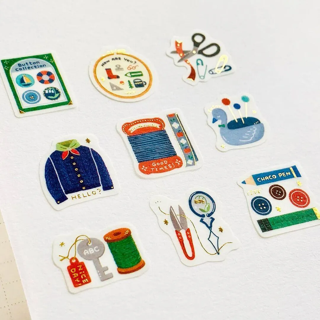 eric Sticker Flake Set II - My Shop/Sewing