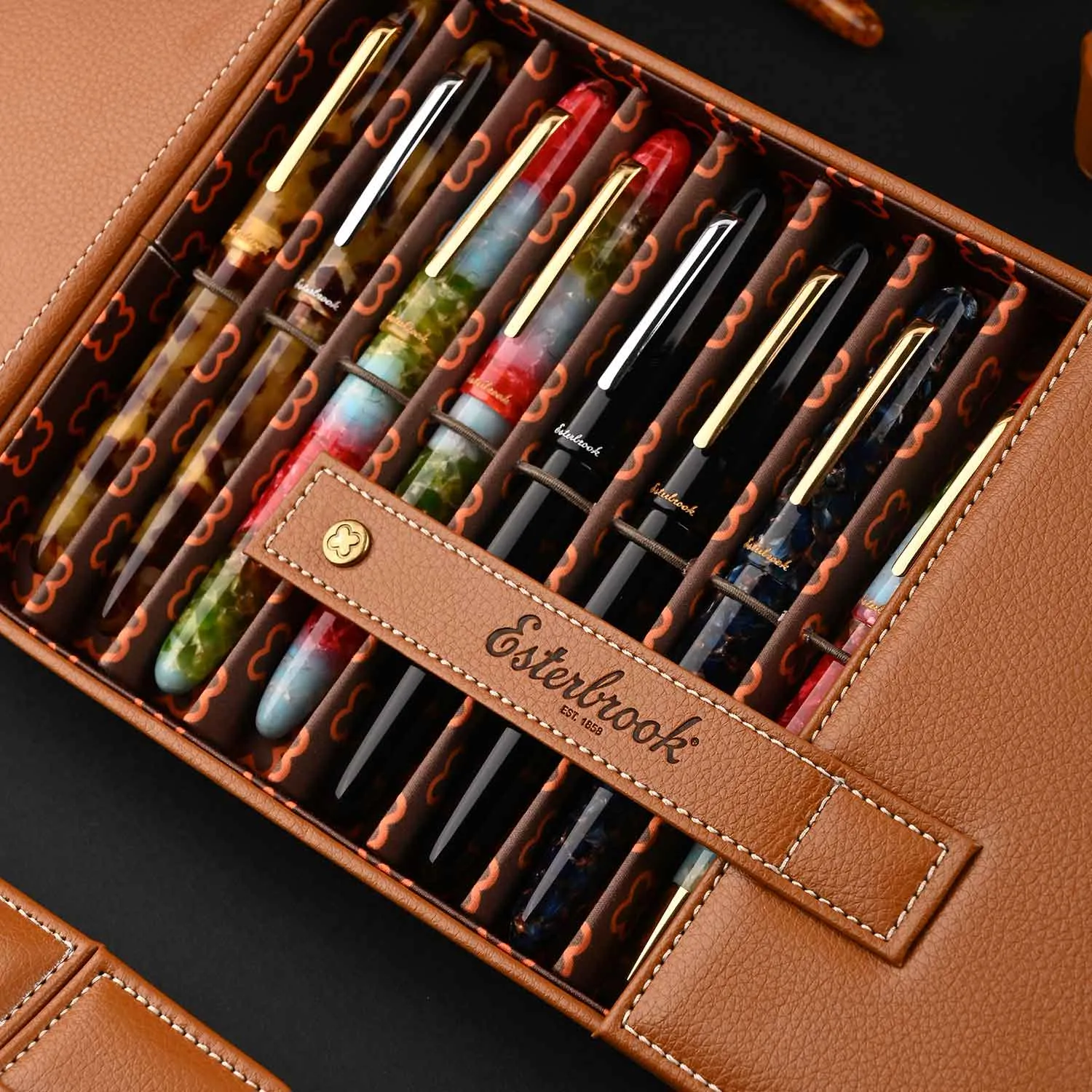 Esterbrook 12 Pen Holder - British Tan