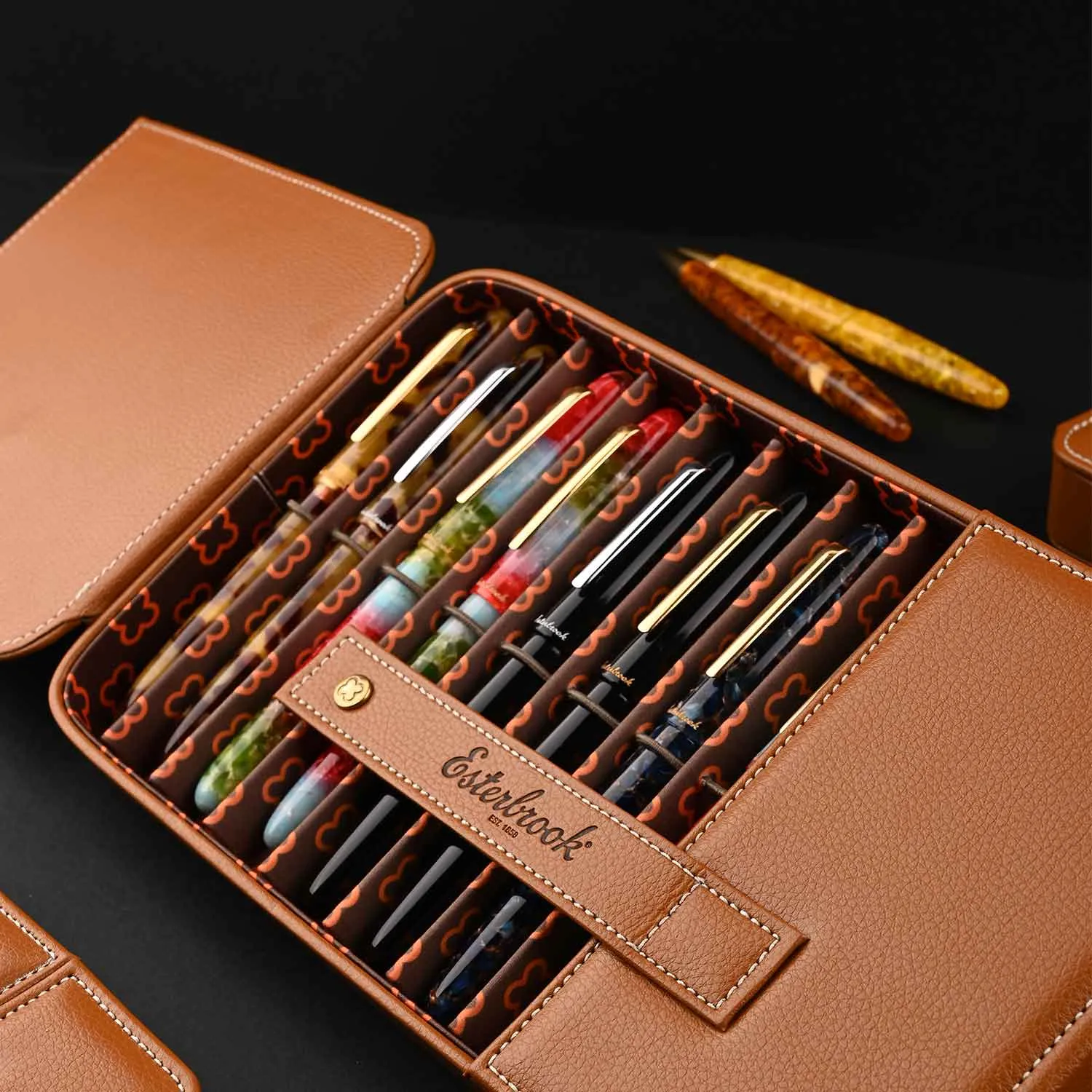 Esterbrook 12 Pen Holder - British Tan