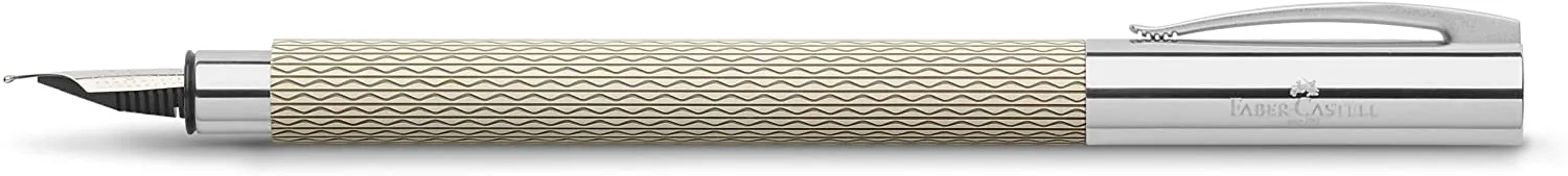 FABER-CASTELL FP Ambition OpArt "White Sand" M