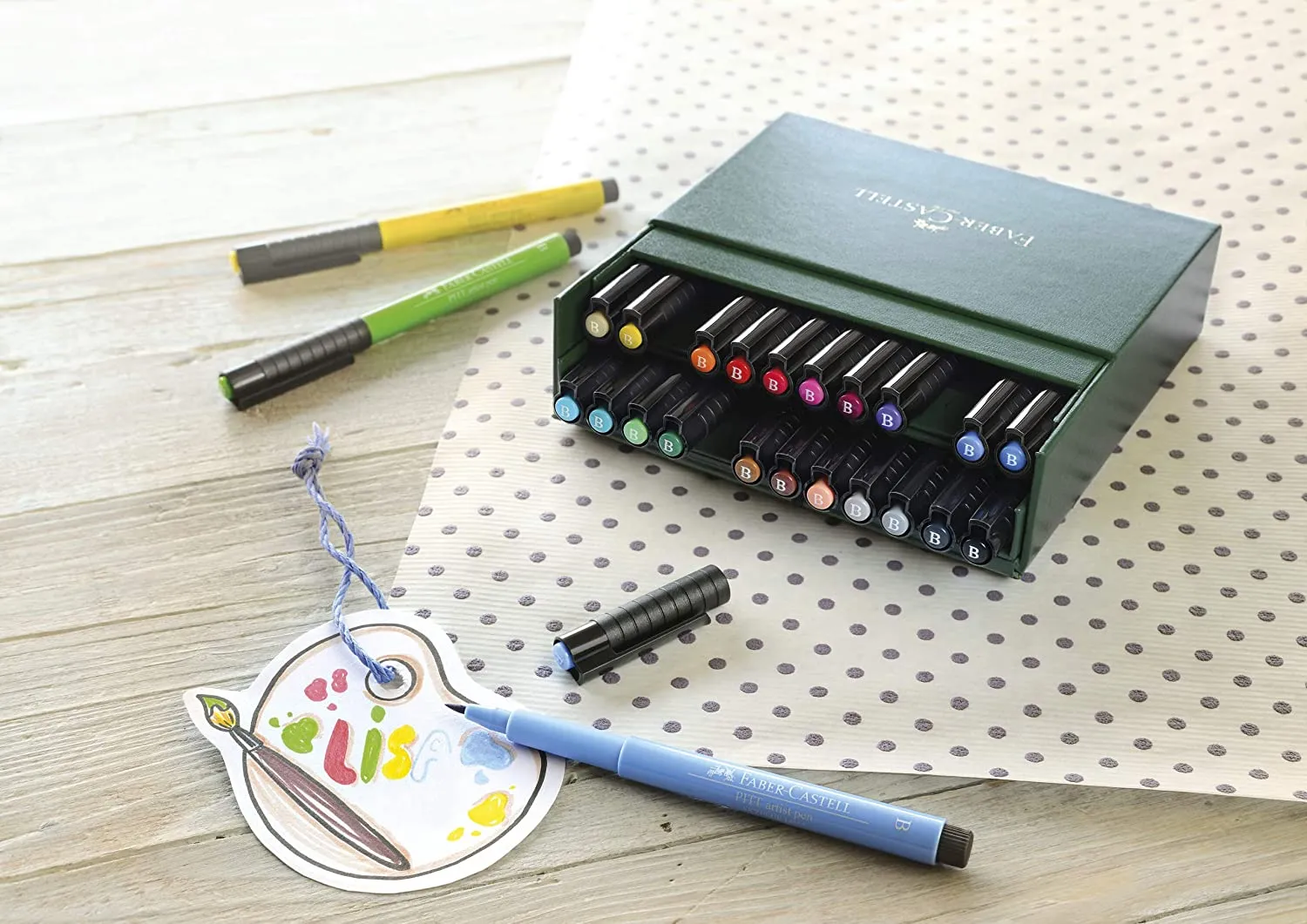 FABER-CASTELL PITT ARTIST Pen Broad - (Pack of 24)