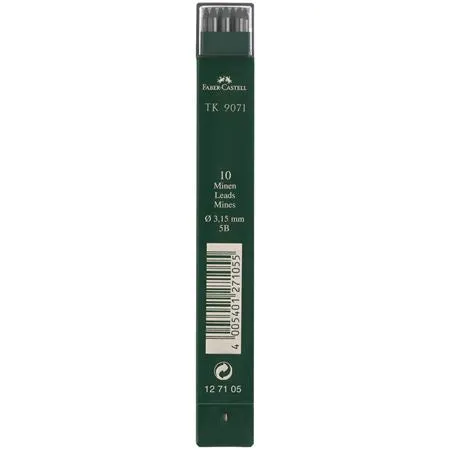 FABER-CASTELL TK 9071 leads - 5B
