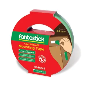 Fantastick Mounting Tape 1"x5m 12 Rolls Box