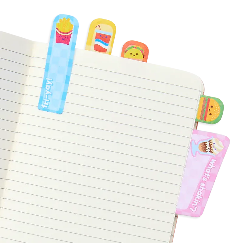 Fast Food Notes Pals Sticky Tabs