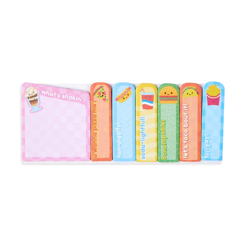 Fast Food Notes Pals Sticky Tabs