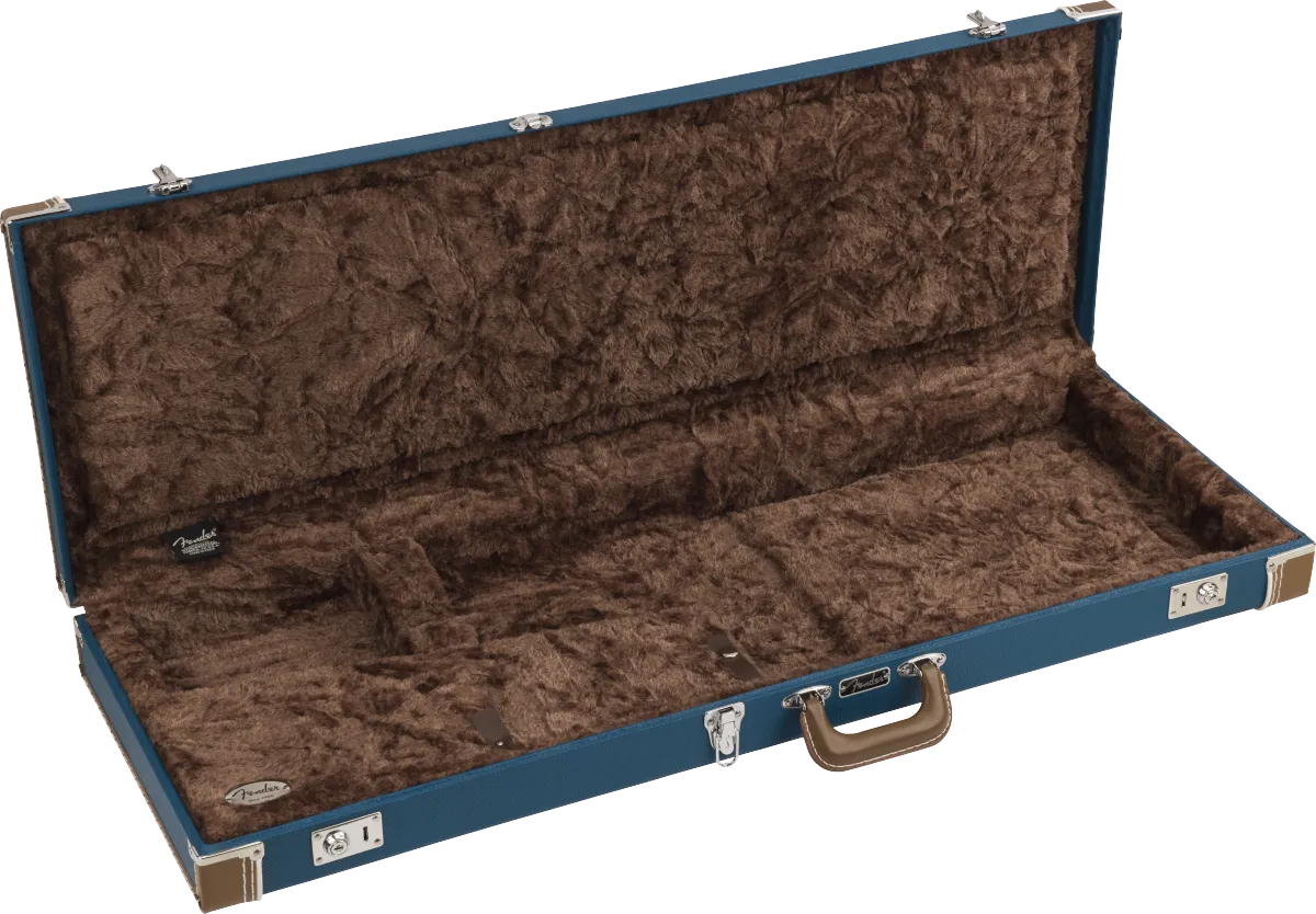 Fender Classic Series Wood Case - Strat®/Tele - Lake Placid Blue