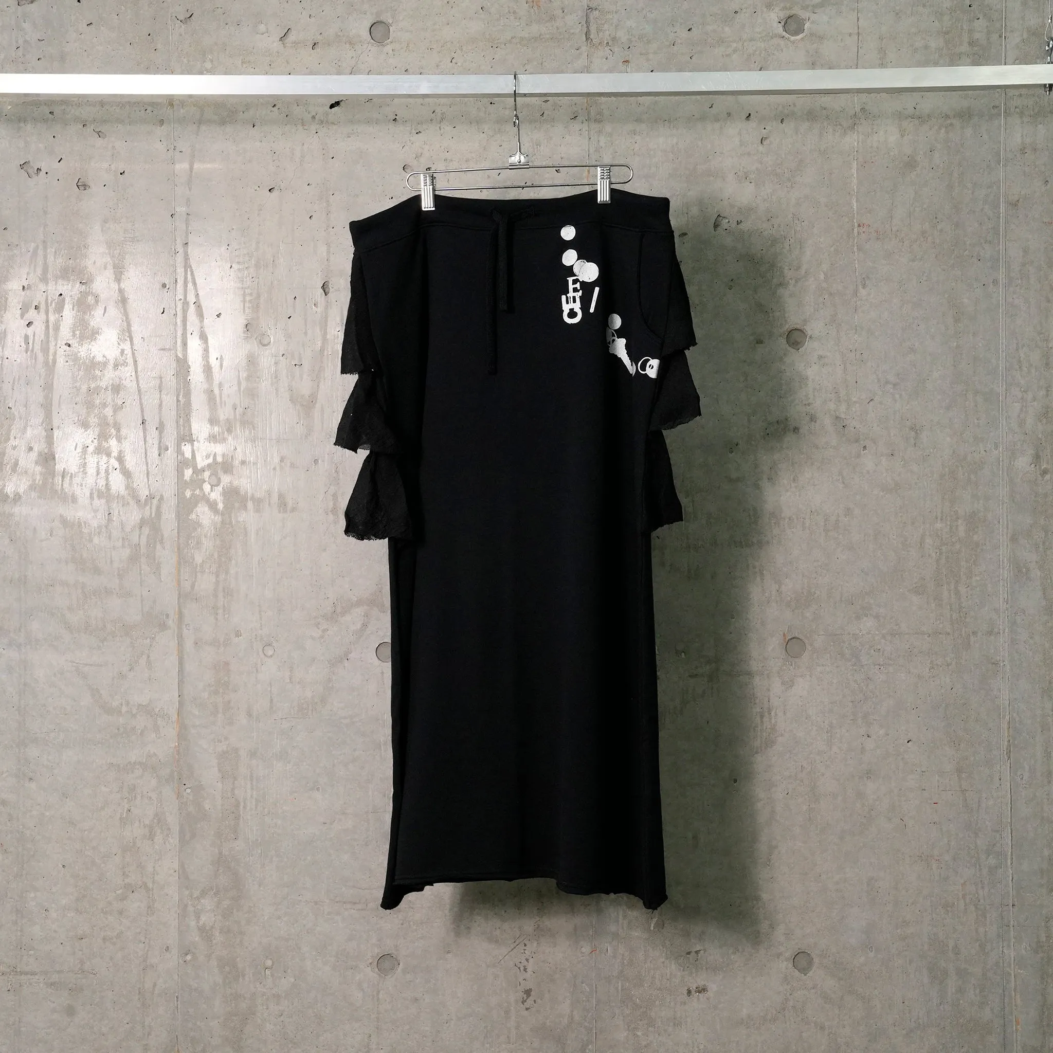FOUNTAIN SKIRT / BLACK