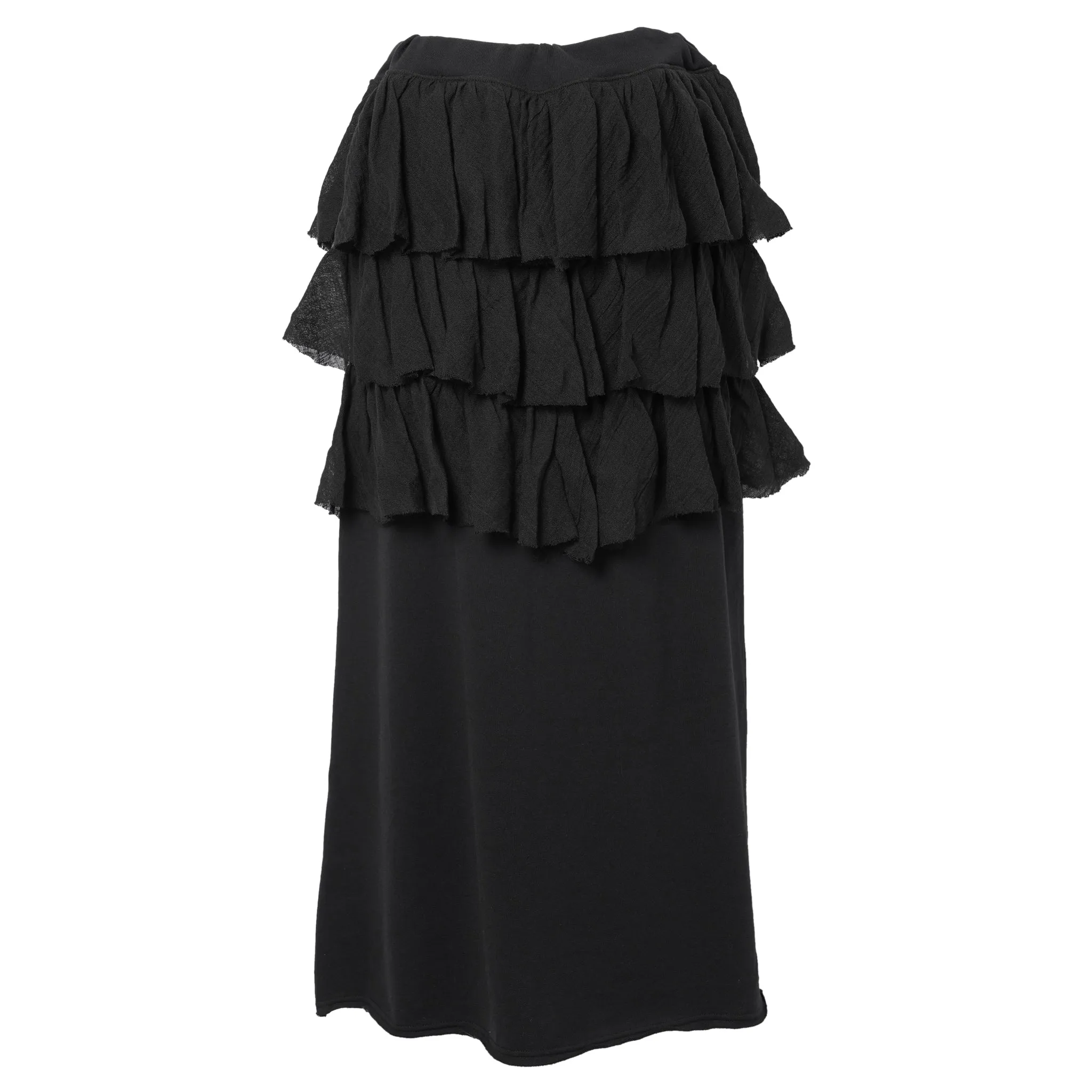 FOUNTAIN SKIRT / BLACK