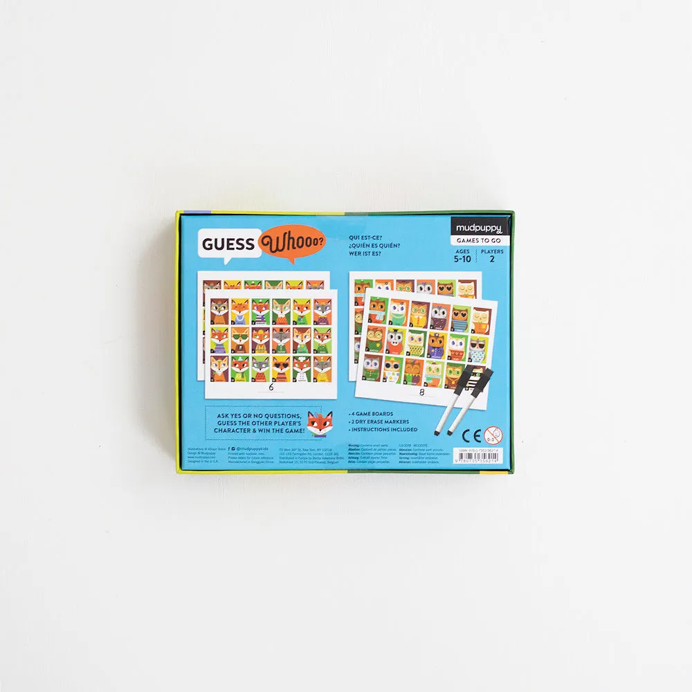 Game Guess Who Owls & Foxes