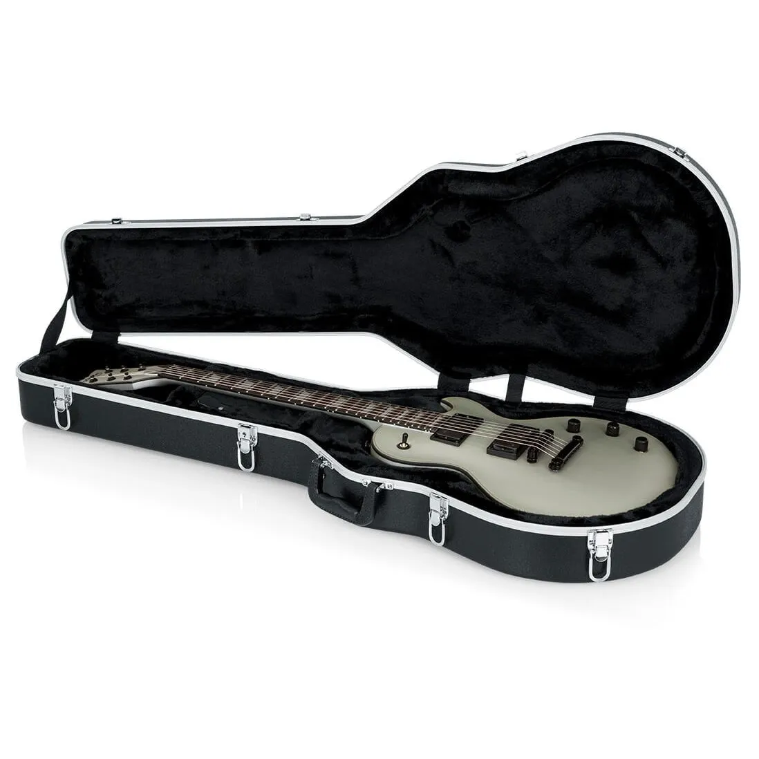 Gator GC-LPS Deluxe Molded Case for Les Paul-Style Guitars: 41.7" X 13.2" 3.5"