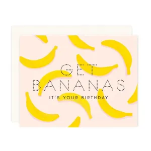 Get Bananas Birthday Card