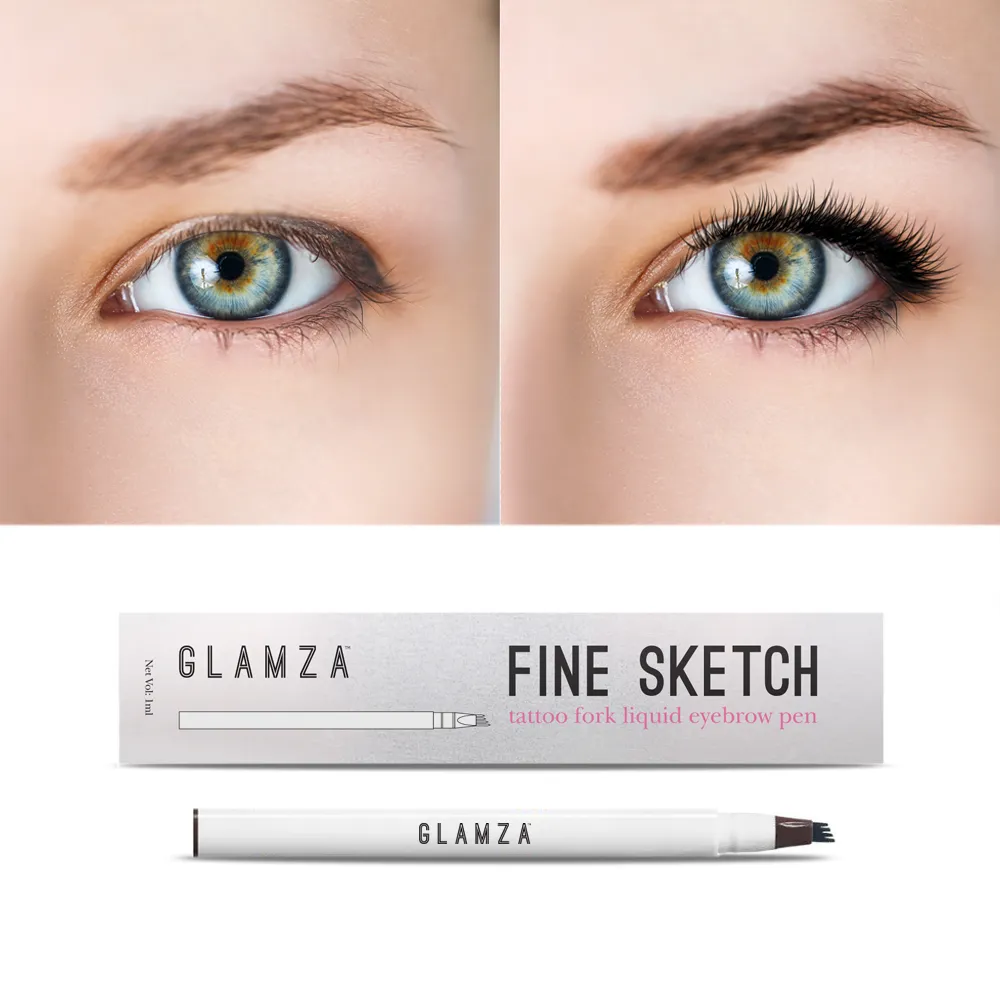 Glamza Liquid Eyebrow Pens - 3 Colours