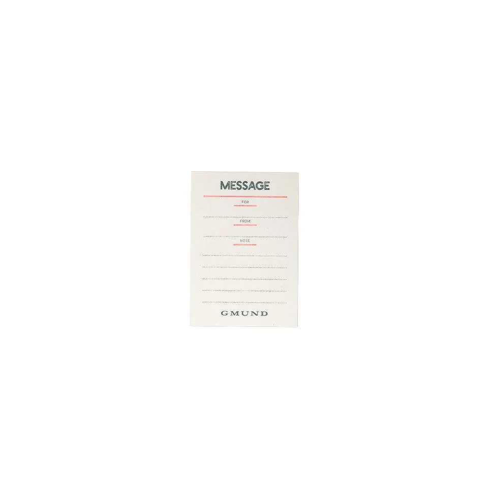 Gmund Letterpress Notes Set