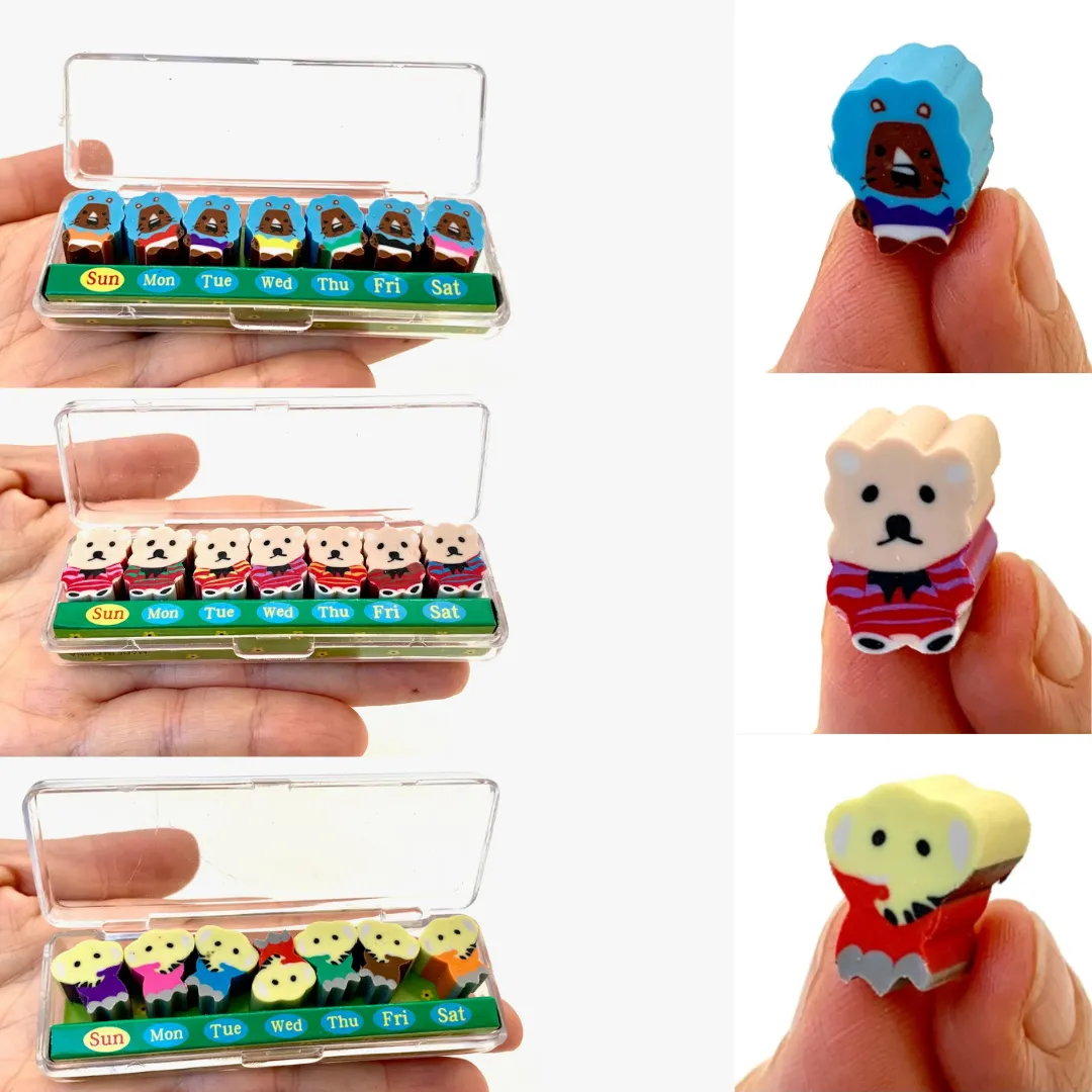Happy Days Animal Erasers