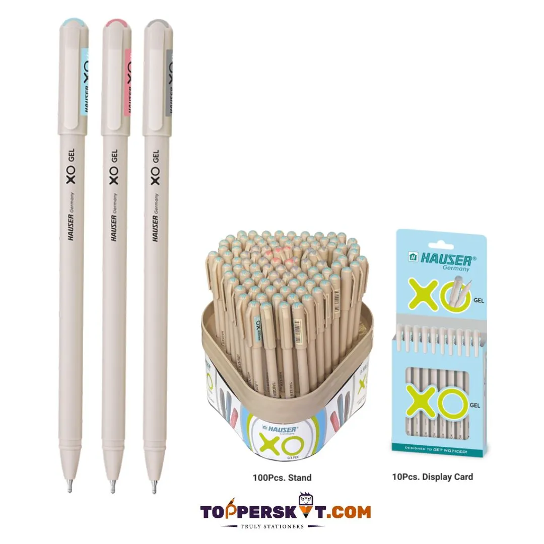 Hauser XO Gel Pen – Blue ( Pack of 1 )