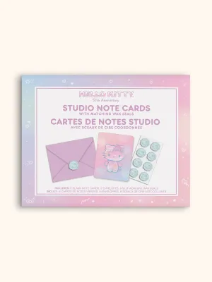 Hello Kitty 50th Anniversary Studio Note Cards with Matching Wax Seals