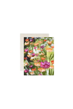Hello Poppy Field Card