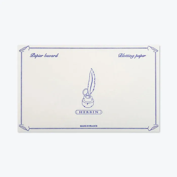 Herbin White Blotting Paper - Pack of 10