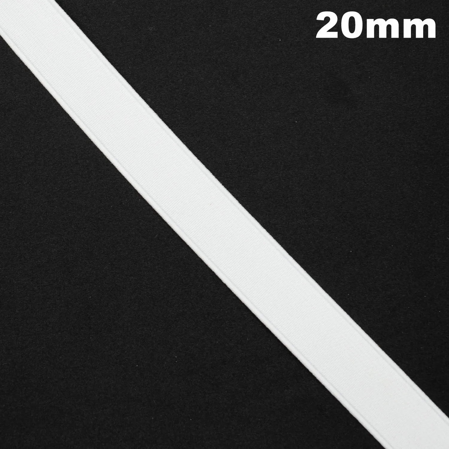High Density Non-Roll Woven Elastic