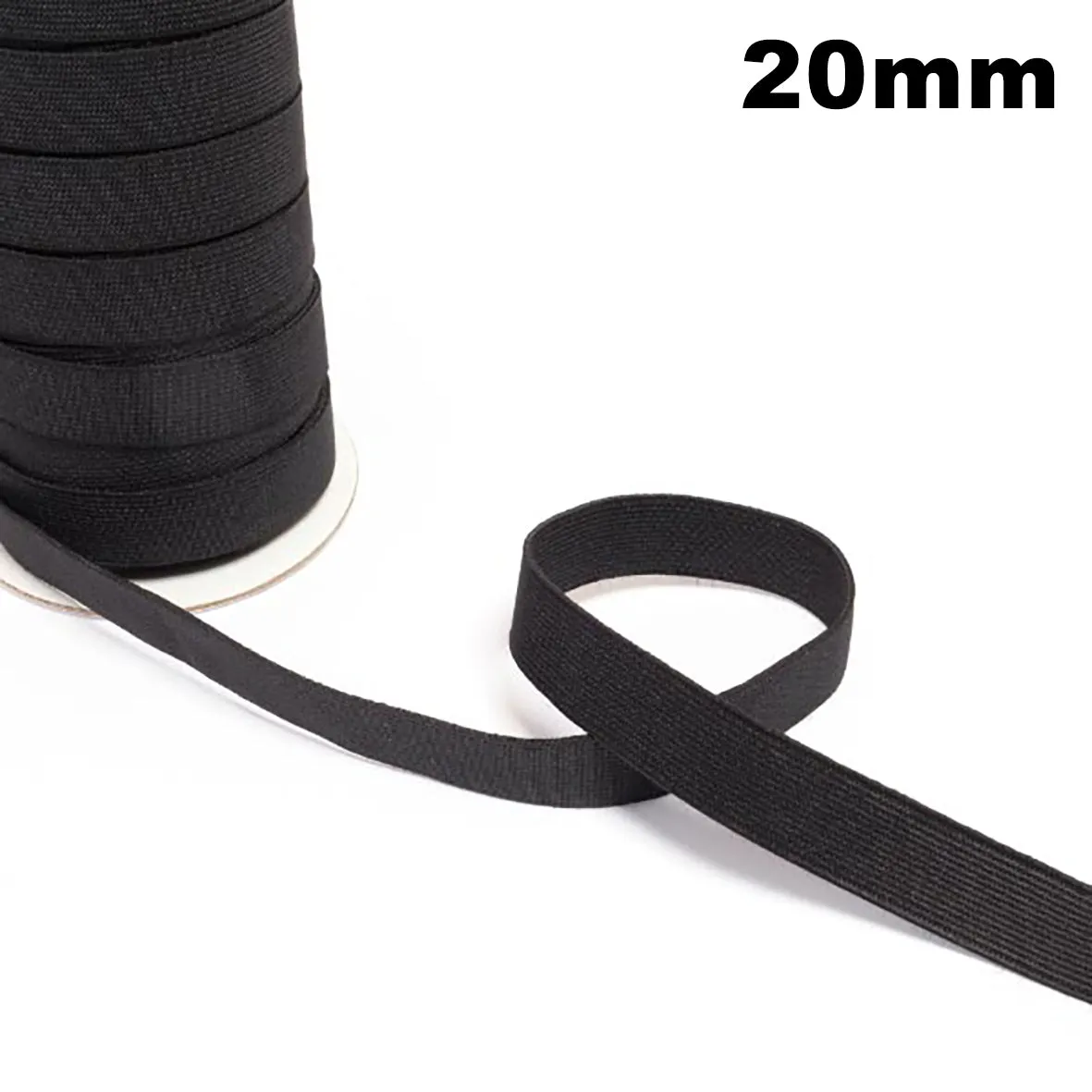 High Density Non-Roll Woven Elastic