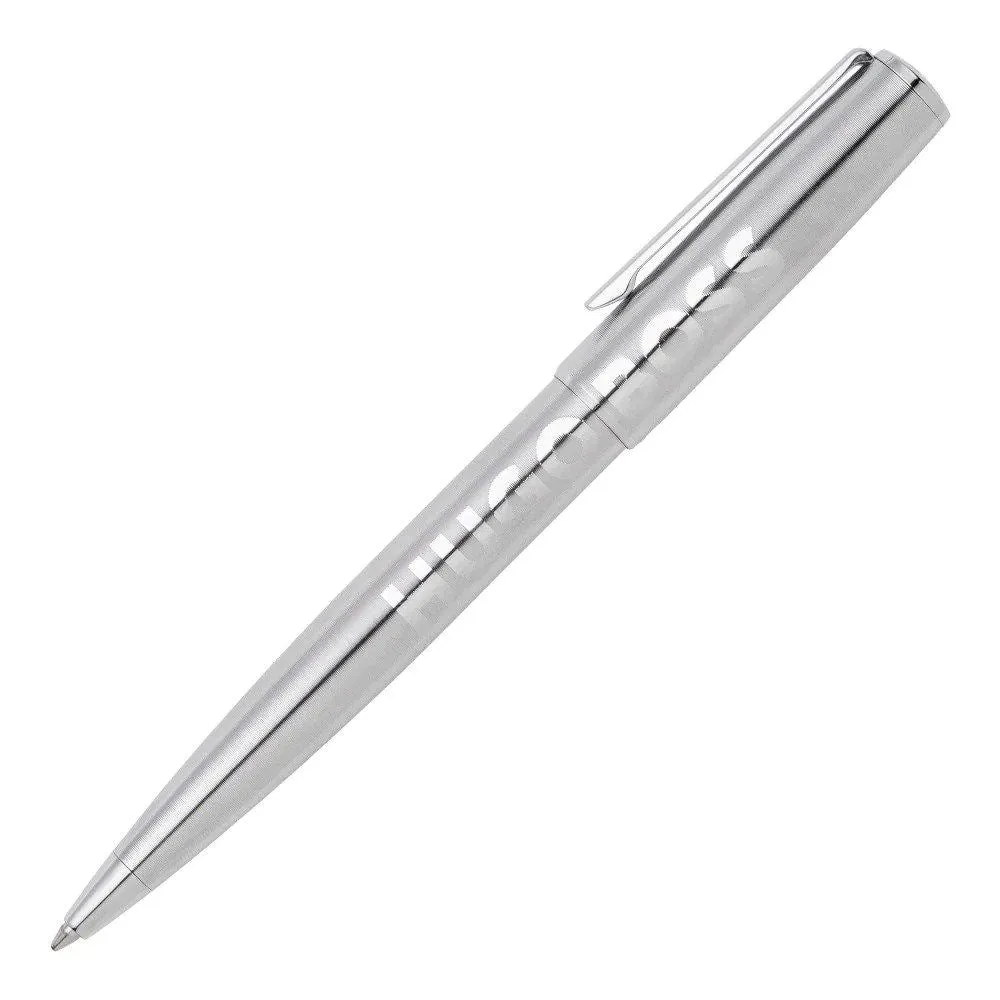 Hugo Boss Label Chrome Ballpoint Pen