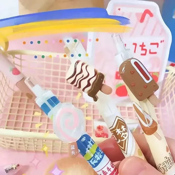 Ice-Cream Theme Erasable Mechanical Pen (Pack of 2)