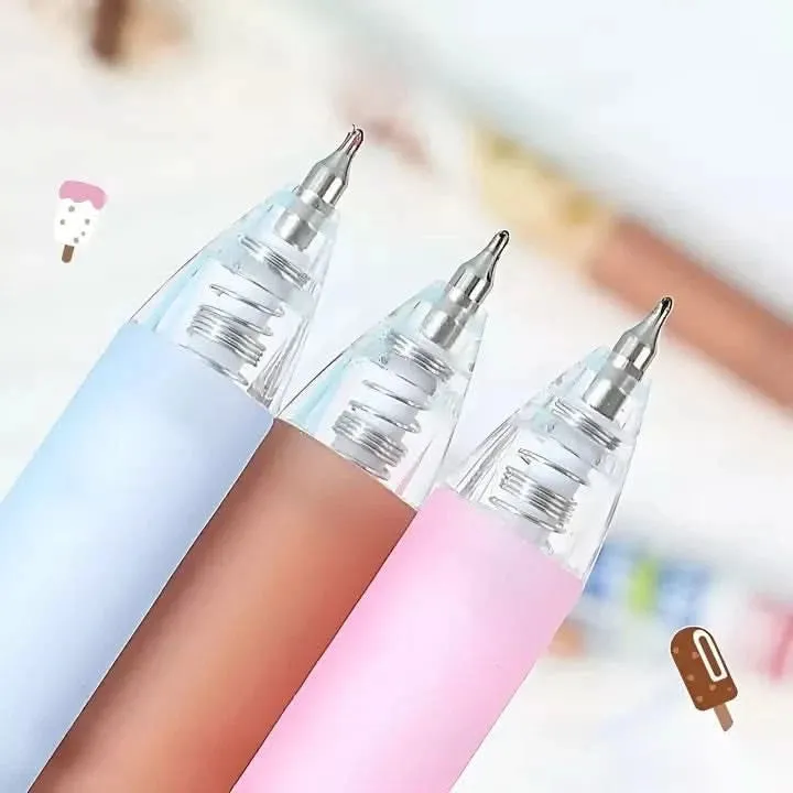 Ice-Cream Theme Erasable Mechanical Pen (Pack of 2)