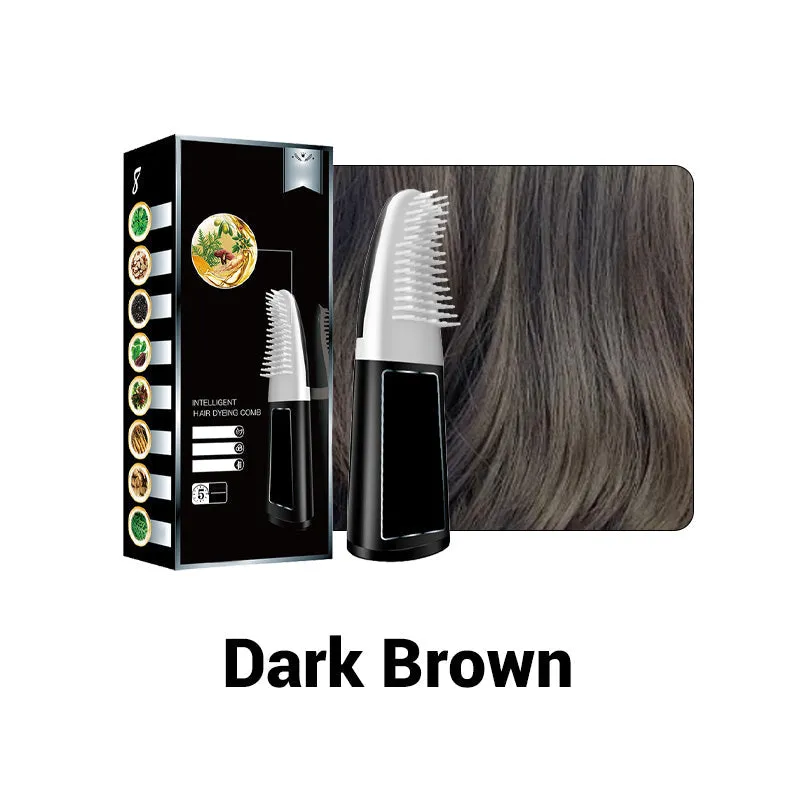 Intelligent Hair Dye Comb with Plant-Based Formula