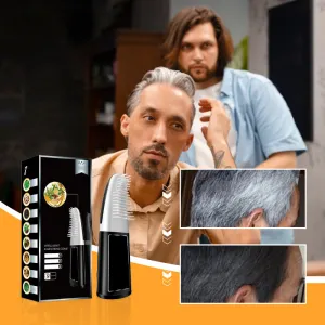 Intelligent Hair Dye Comb with Plant-Based Formula