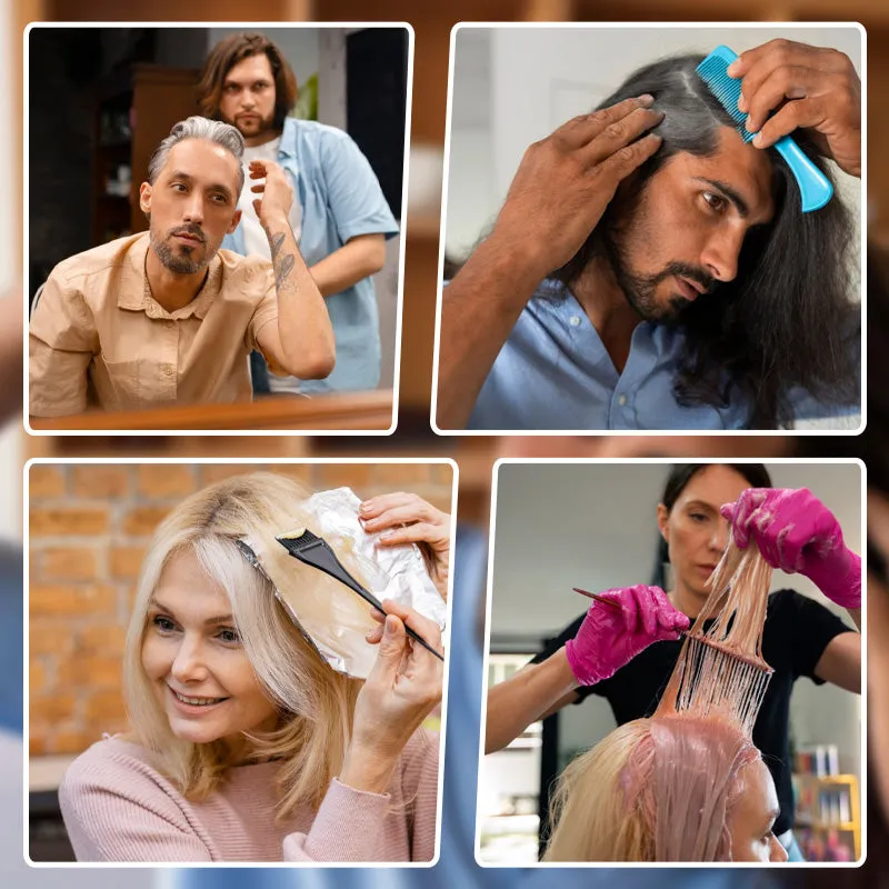 Intelligent Hair Dye Comb with Plant-Based Formula