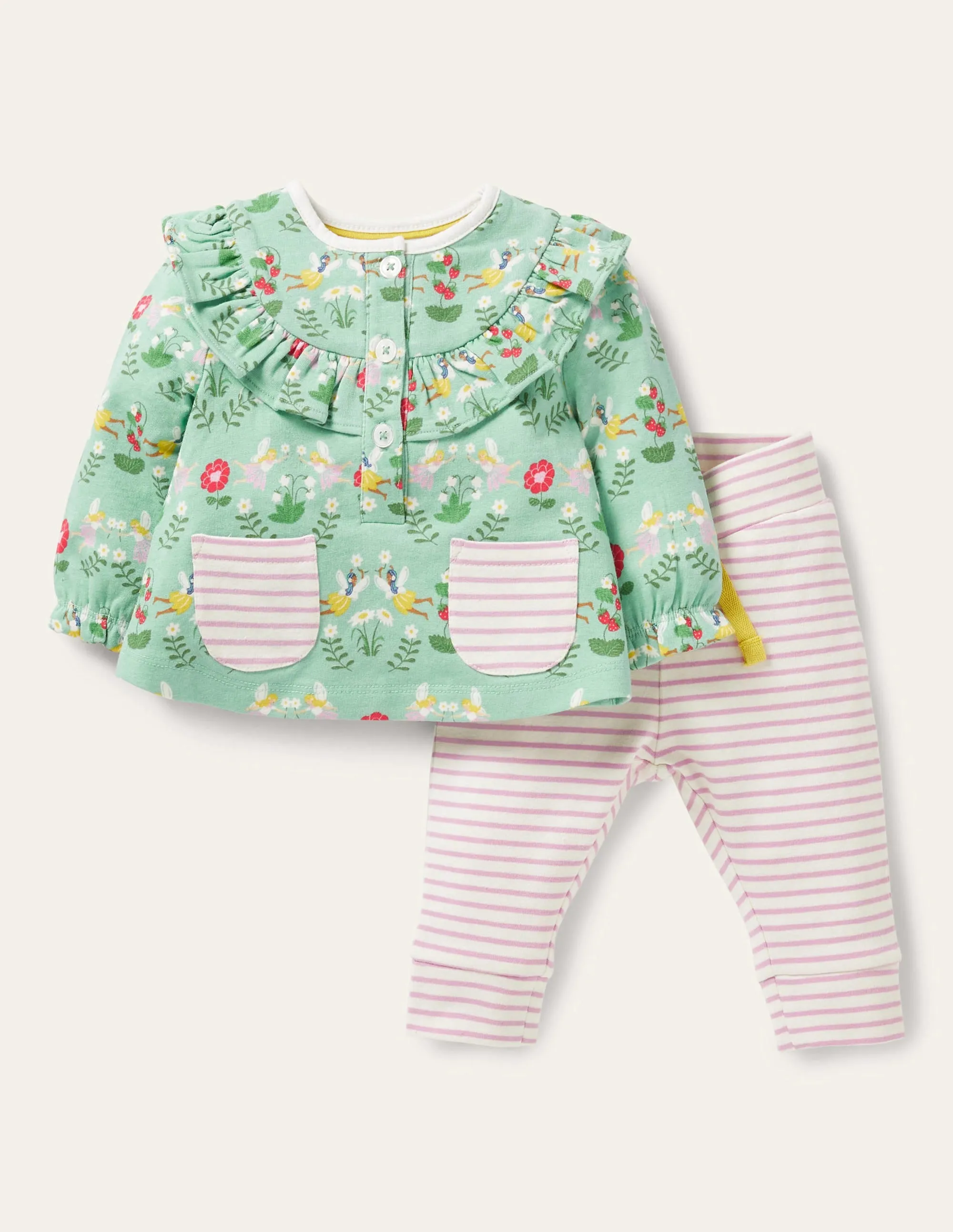 Jersey Ruffle Playset-Fountain Flower Fairies