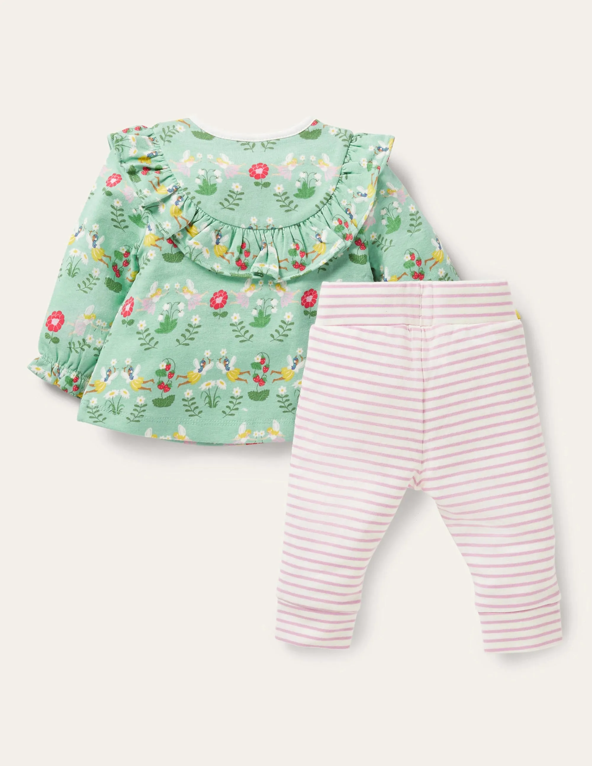 Jersey Ruffle Playset-Fountain Flower Fairies
