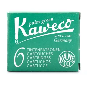 Kaweco Ink Cartridges - Palm Green