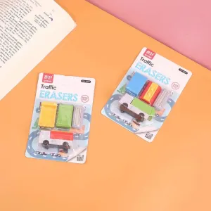 Kids Fancy Transport Eraser (Pack of 2)