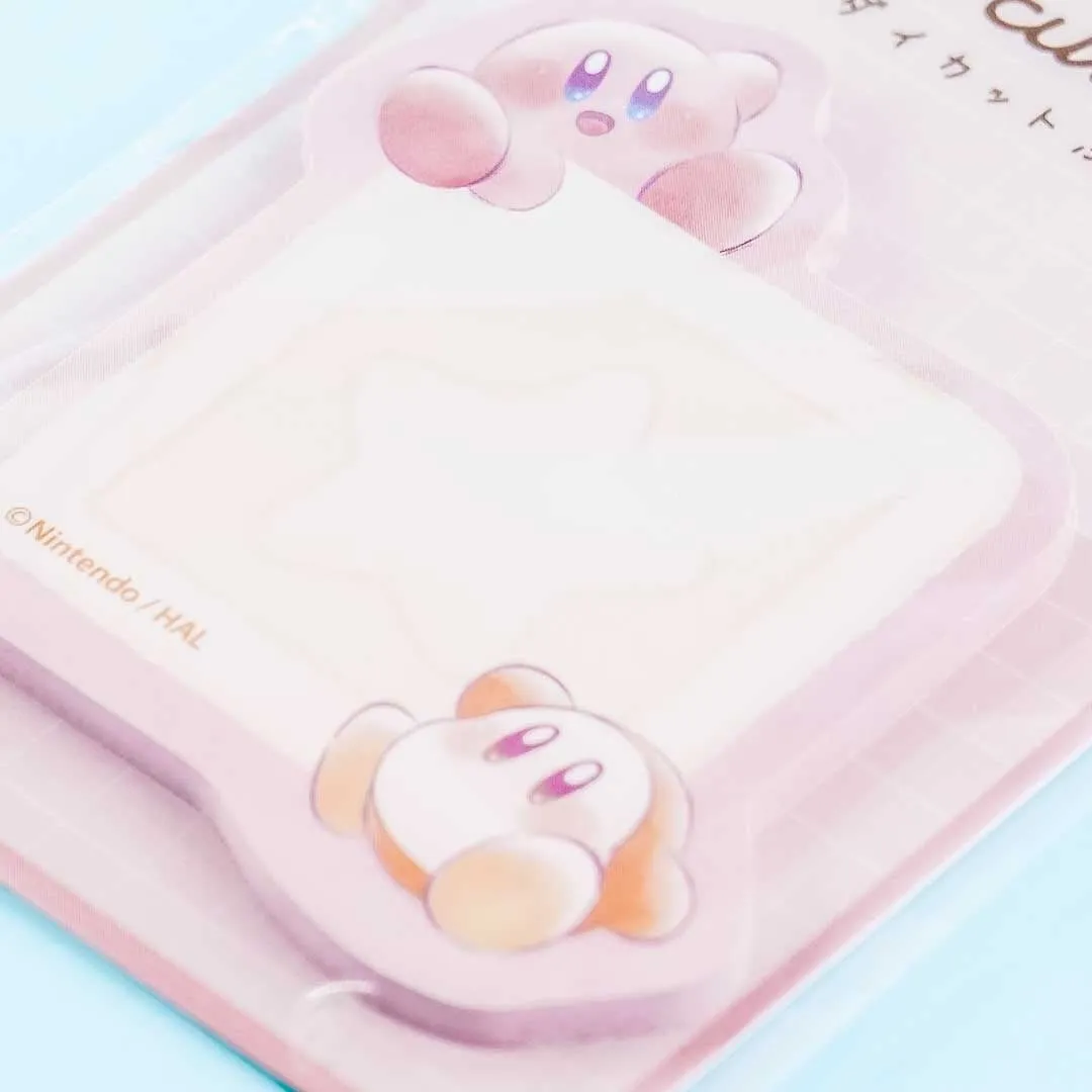 Kirby & Waddle Dee Die-Cut Sticky Notes