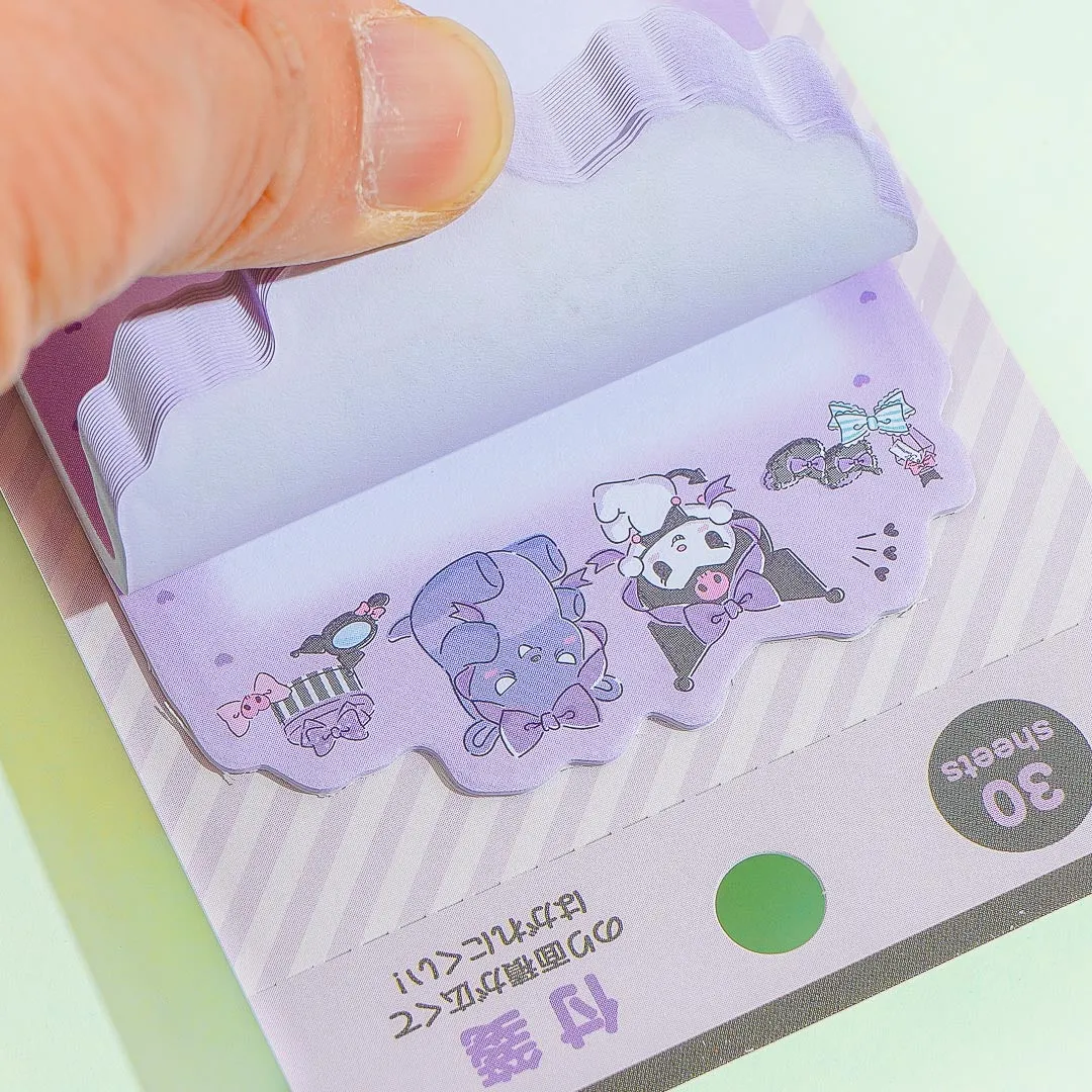 Kuromi Pretty Hangout Sticky Notes