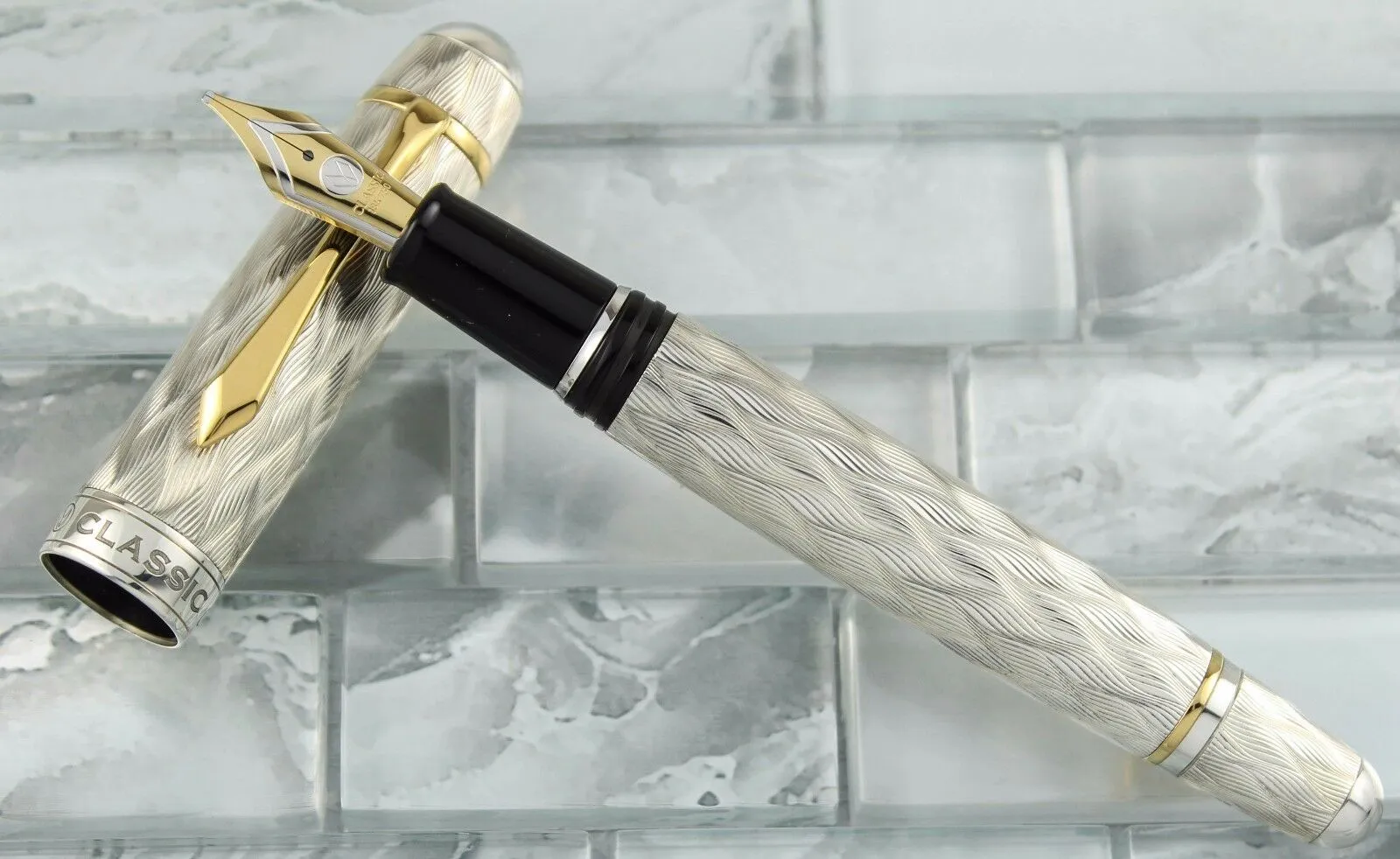 Lambrou Classic Pens CP8 Flamme FP and Vennerie Rollerball (Matching #142/250)