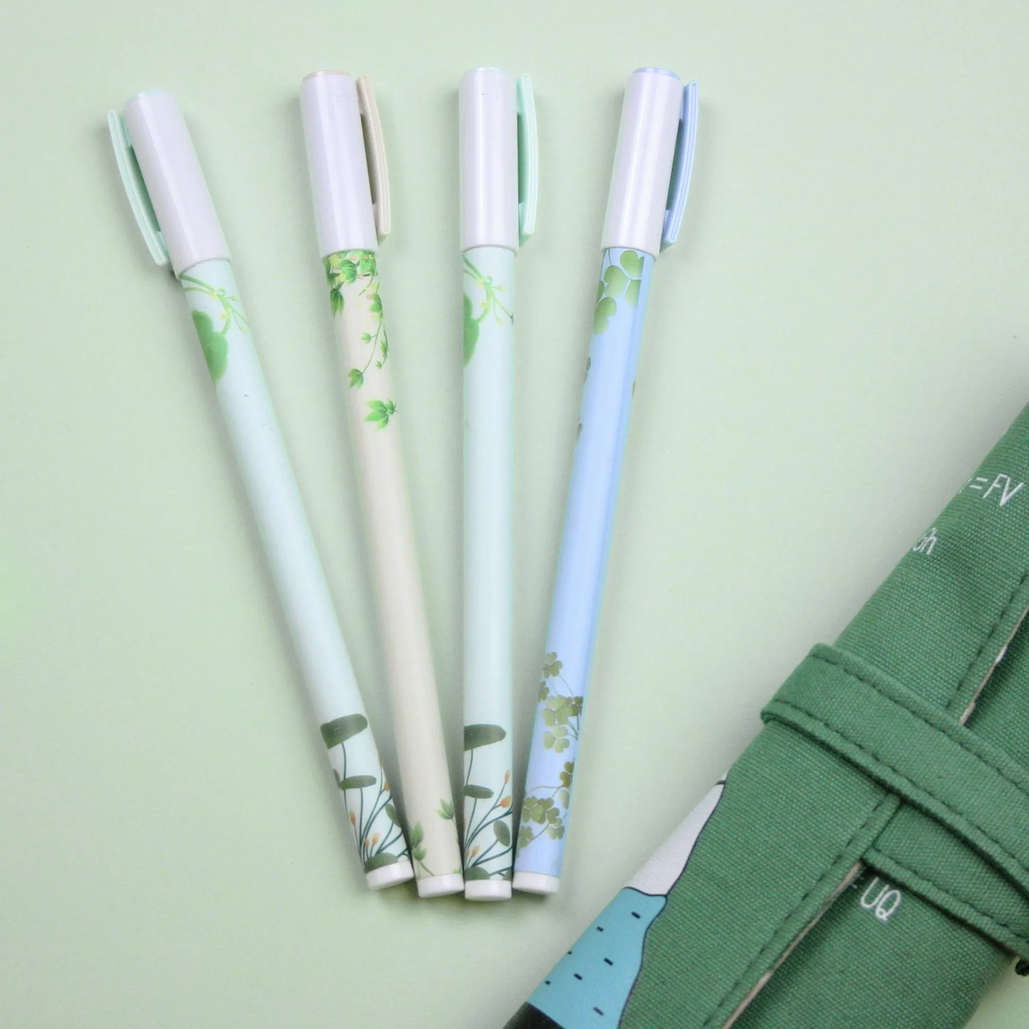 Leaves of Elegance: Pack of 12 Gel Pens