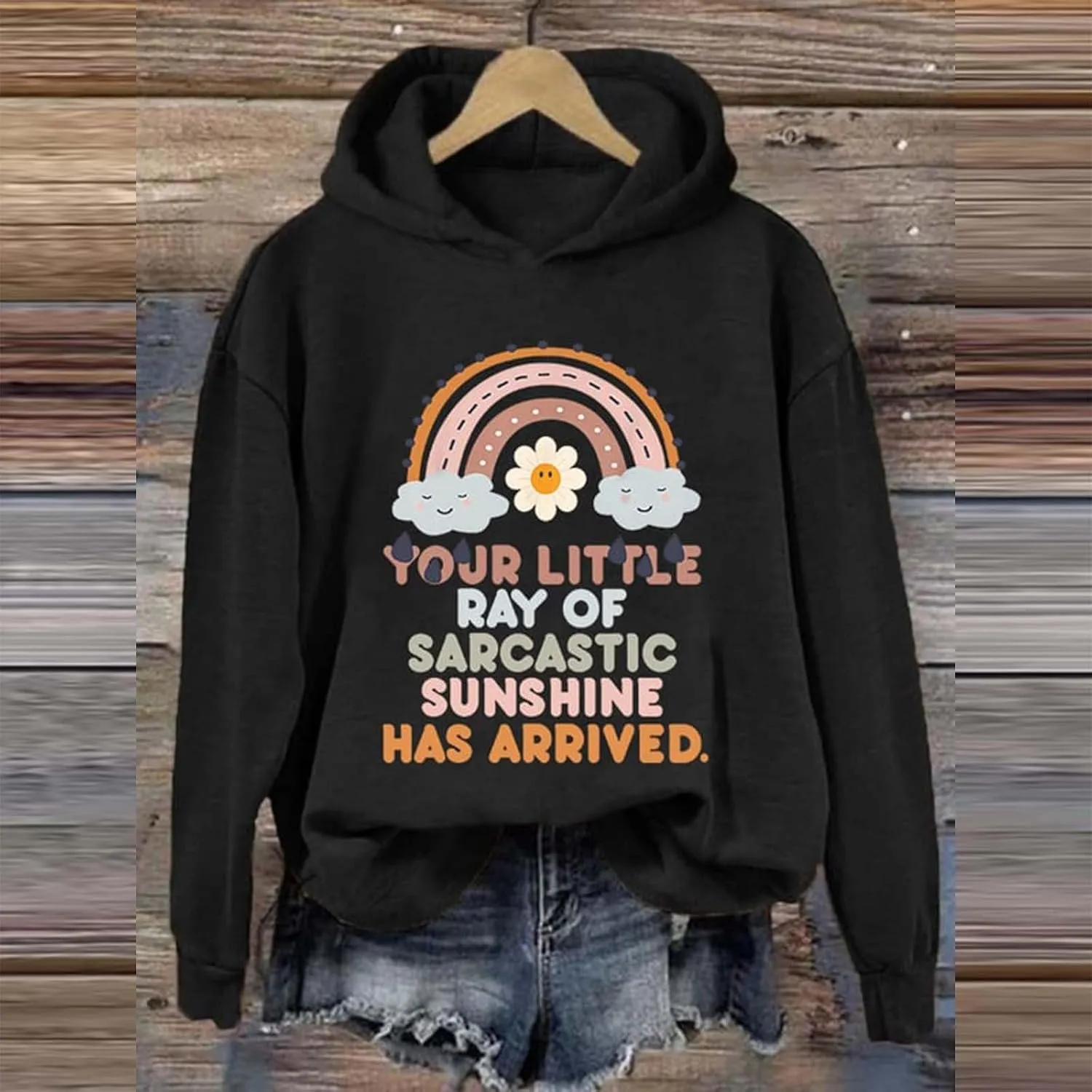 Loose Soft Long Sleeve Pullover Tops Graphic Long Sleeve Sweatshirt Aesthetic Pullover with Pockets 2024 Teacher
