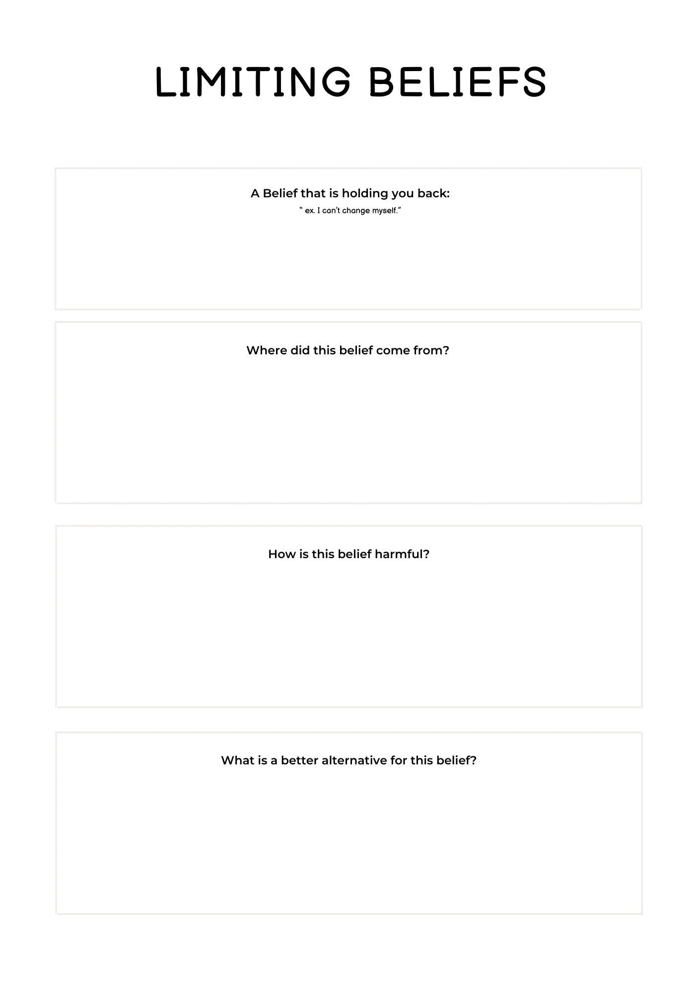 Manifestation Planner Journal Inserts – 62 Pages: Manifest Your Dreams into Reality