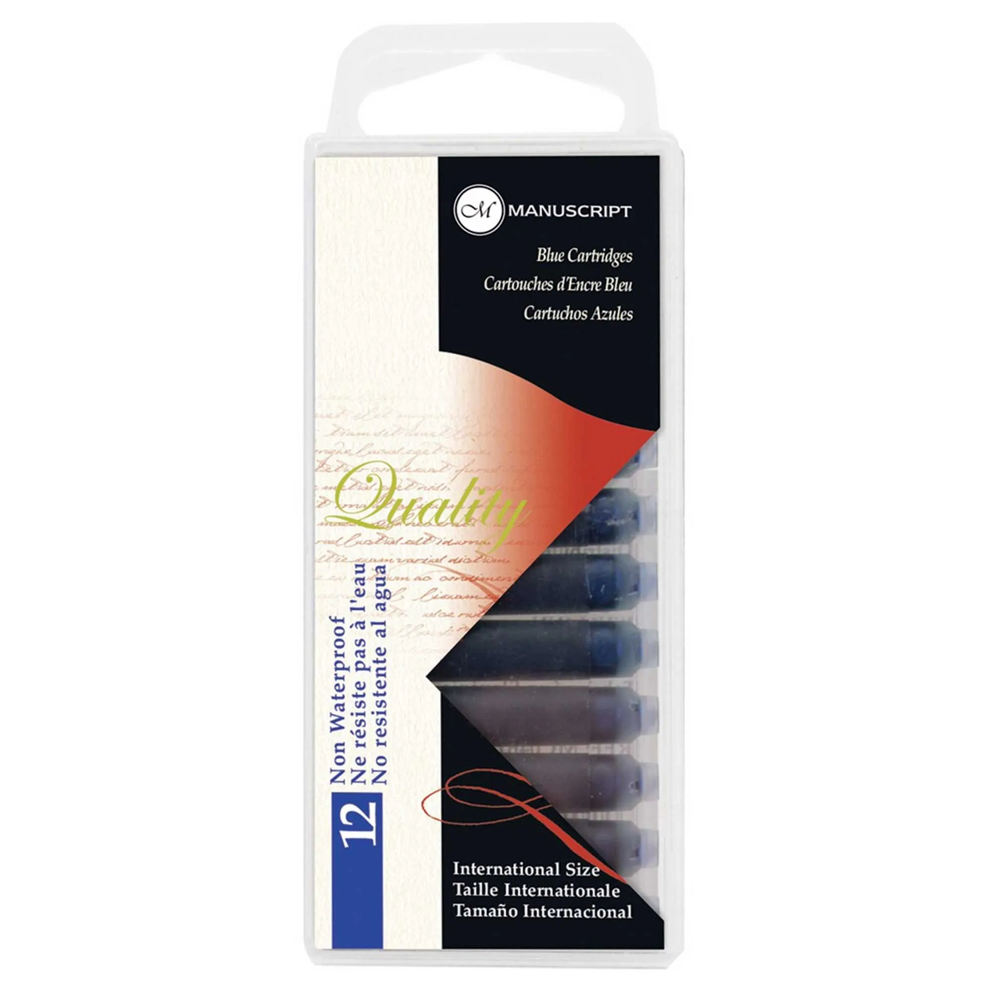 Manuscript Calligraphy Ink - 12 Cartridges