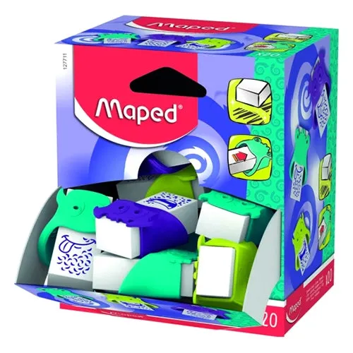 Maped Little Monster Eraser Box