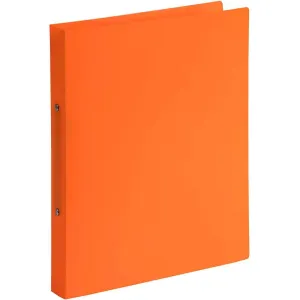 Marbig Soft Touch 2 Ring Binder A4 Orange