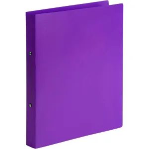 Marbig Soft Touch 2 Ring Binder A4 Purple