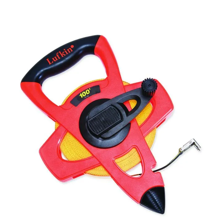 Measuring Tape - Crescent Lufkin® 1/2 in x 100ft Fiberglass SAE/Metric Dual Sided Tape Measure, FM030CME