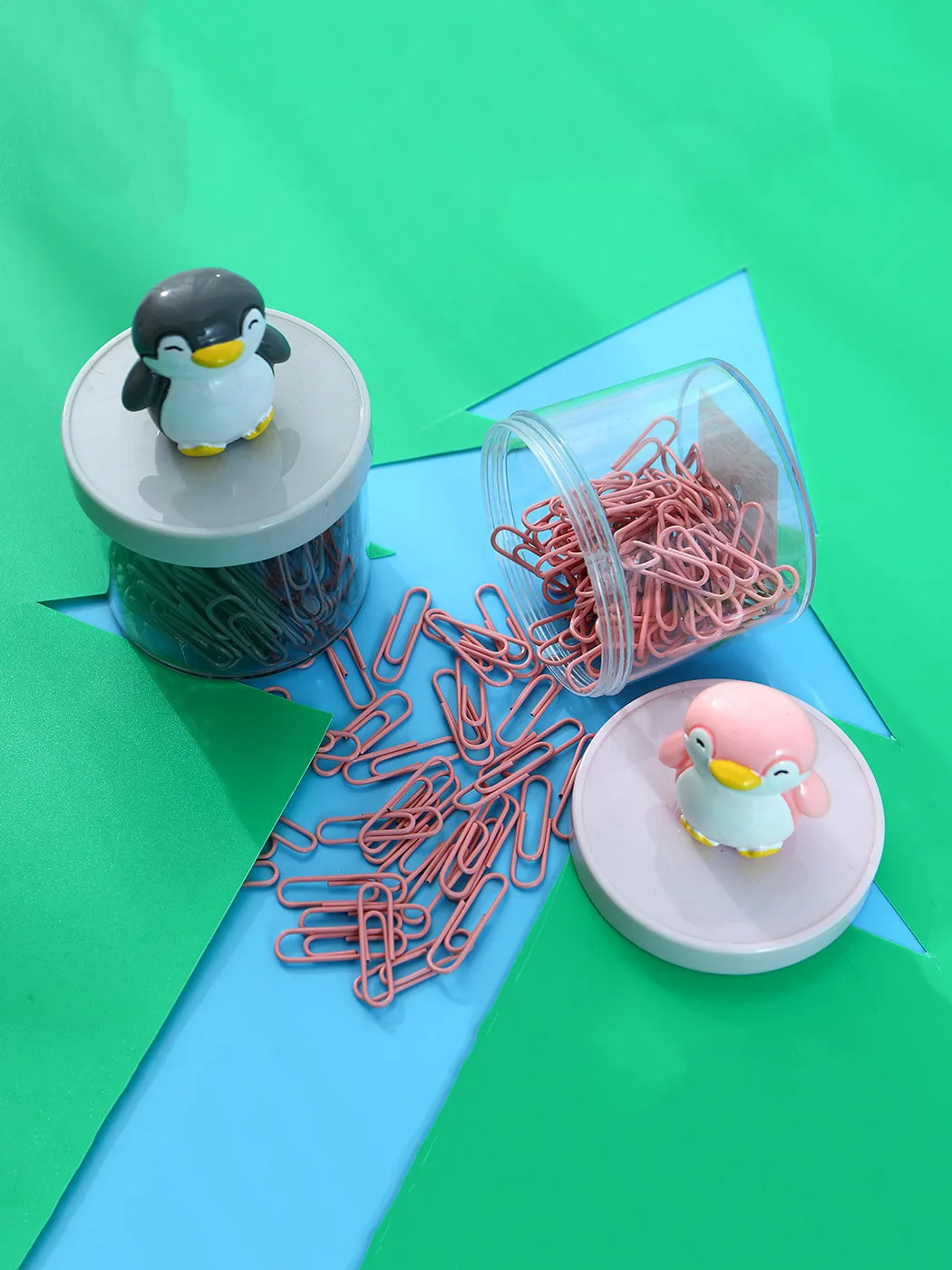 MINISO Penguin Paper Clips(Random Color)