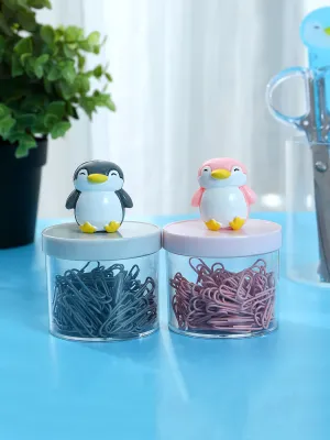 MINISO Penguin Paper Clips(Random Color)