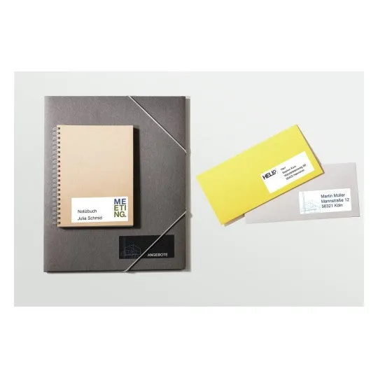 Multipurpose General-use Labelswith ultragrip, 70 x 42.3 mm, Inkjet, Colour Laser, B/W Laser, Copier, A4