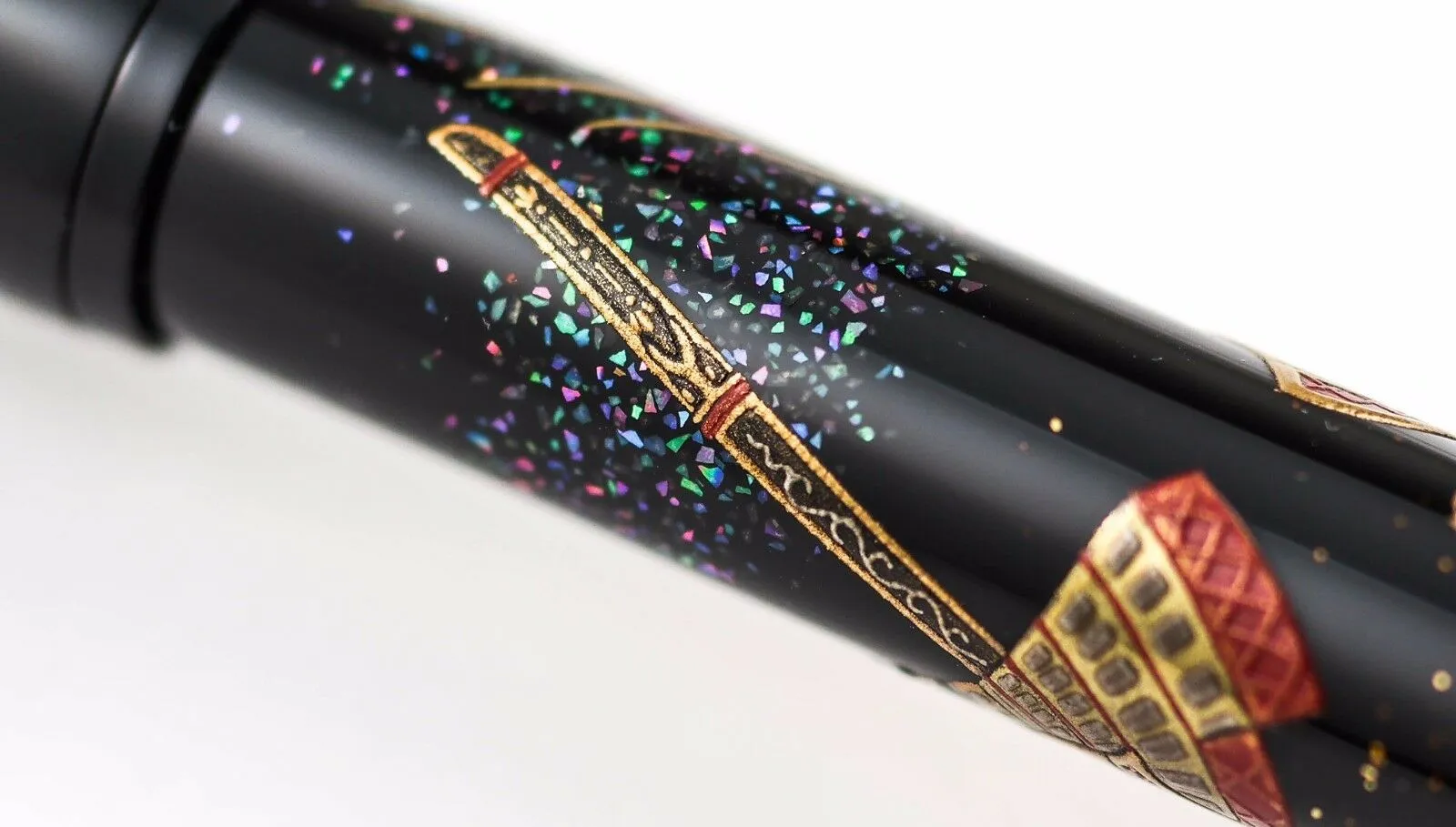 Namiki Yukari Limited Edition Kabuto Samurai Maki-e Fountain Pen