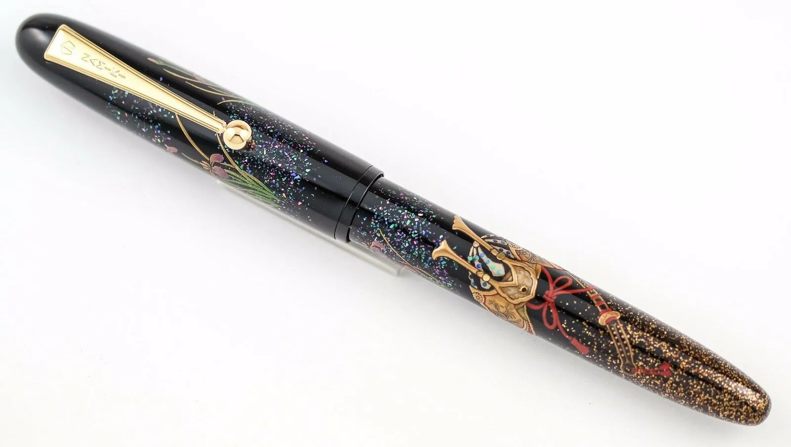 Namiki Yukari Limited Edition Kabuto Samurai Maki-e Fountain Pen